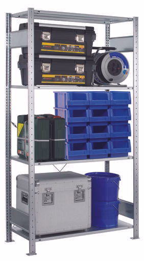 Grundregal Fachbodenregal Stecksystem Paketware