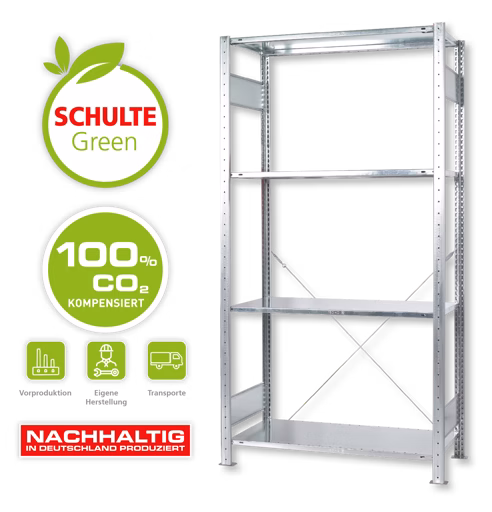 Grundregal Schulte Green Fachbodenregal Stecksystem